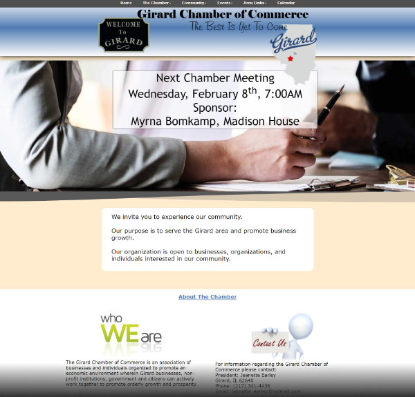 Girard Chamber of Commerce - site thumb