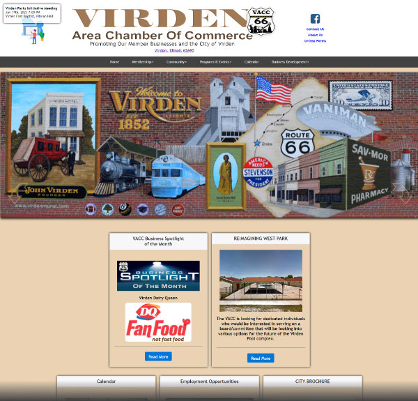 Virden Area Chamber of Commerce - site thumb